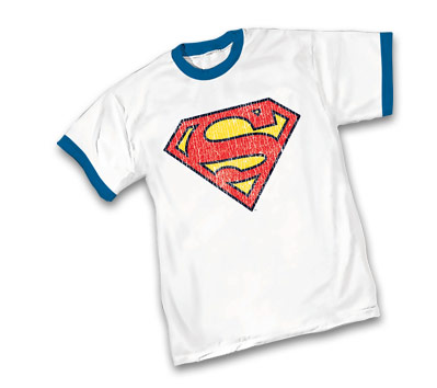SUPERMAN SYMBOL RINGER T-Shirt.