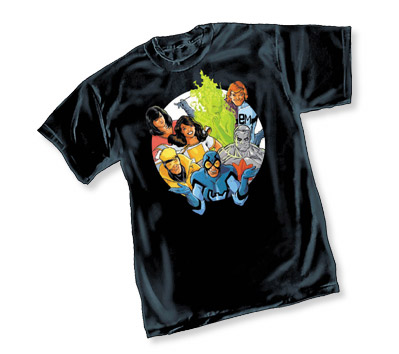 FORMER JLA T-Shirt by Kevin Maguire � L/A