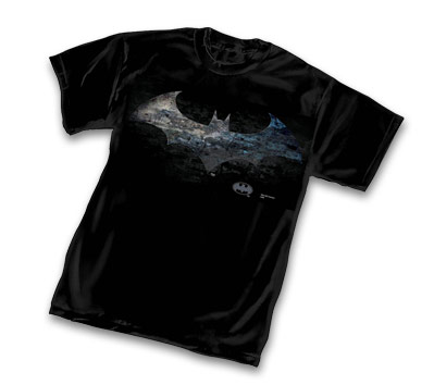 BATMAN SYMBOL GRIT T-Shirt  L/A