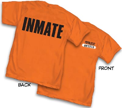 ARKHAM ASYLUM: INMATE T-Shirt  L/A
