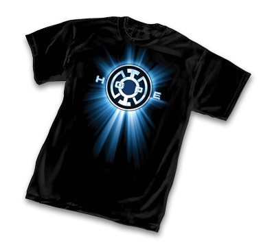 Blue Lantern Corps T-Shirt Blue Lantern Corps T-Shirt