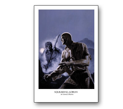 DOC SAVAGE # 3: SQUEAKING GOBLIN Print by Bama