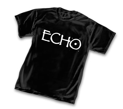 ECHO LOGO (metallix) T-Shirt by Terry Moore