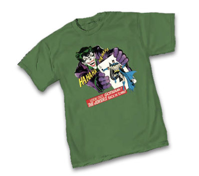 BATMAN: JOKER'S BACK T-Shirt by Neal Adams  L/A