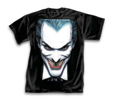 JOKER CLOSE-UP T-Shirt by Alex Ross