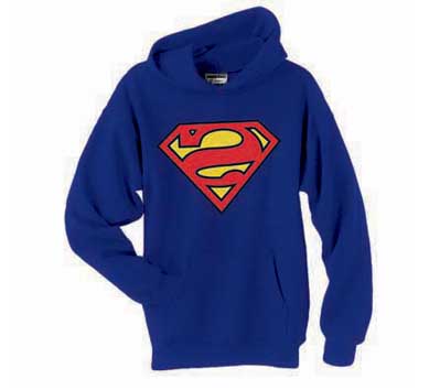 BIZARRO SUPERMAN SYMBOL Hoodie  L/A