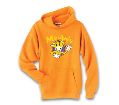 MOOBY LOGO HOODIE  L/A