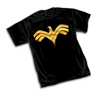 WONDER WOMAN METALIX SYMBOL T-Shirt  L/A