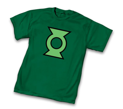 JUSTICE LEAGUE UNLIMITED GREEN LANTERN SYMBOL T/S