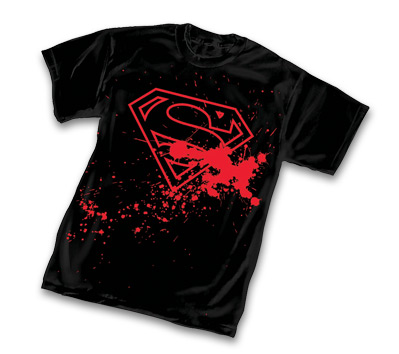 SUPERMAN SPLATTER SYMBOL T-Shirt