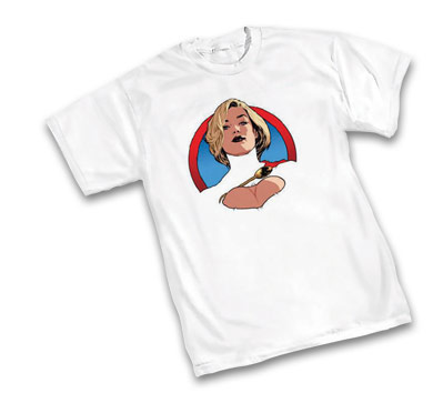 POWER GIRL T-Shirt by Adam Hughes  L/A