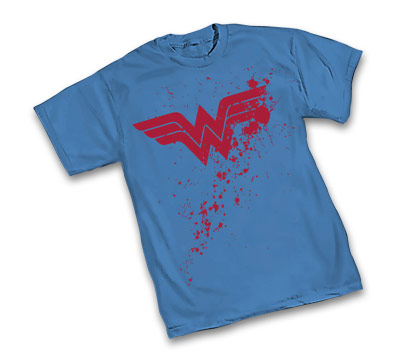 WONDER WOMAN SPLATTER SYMBOL T-Shirt