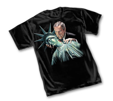 SUCKING DEMOCRACY DRY T-Shirt by Alex Ross  L/A