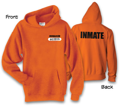 ARKHAM ASYLUM: INMATE Hoodie  L/A