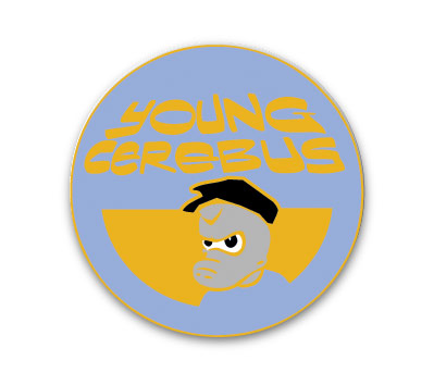 CEREBUS #5: YOUNG CEREBUS Cloisonne Pin