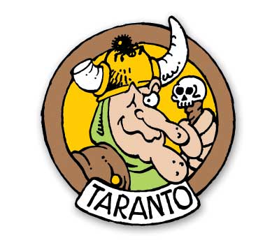 GROO #3: TARANTO Cloisonne Pin