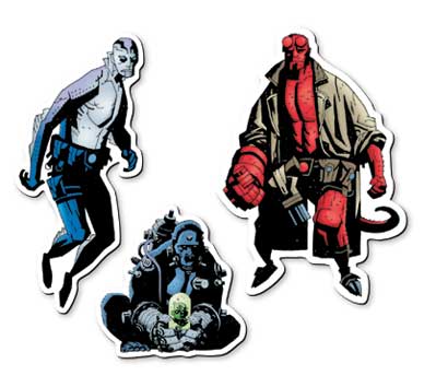 HELLBOY Magnet Set