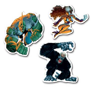 SAVAGE DRAGON Magnet Set