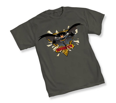 ANIMATED BATMAN: TRIANGLE T-Shirt  L/A