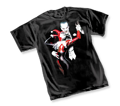 JOKER/HARLEY QUINN T-Shirt by Alex Ross