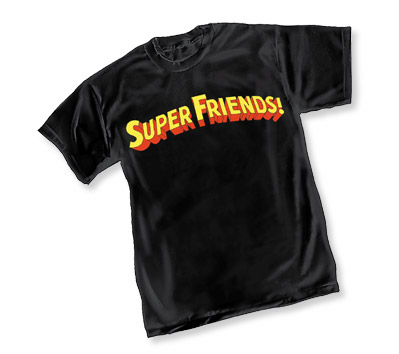 SUPER FRIENDS LOGO T-Shirt  L/A