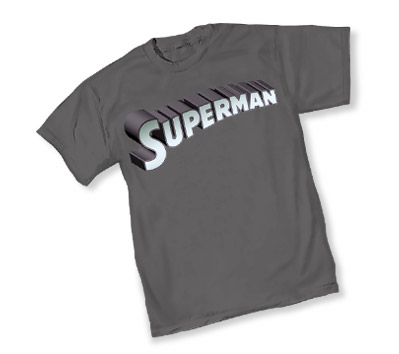 NEW SUPERMAN LOGO T-Shirt  L/A