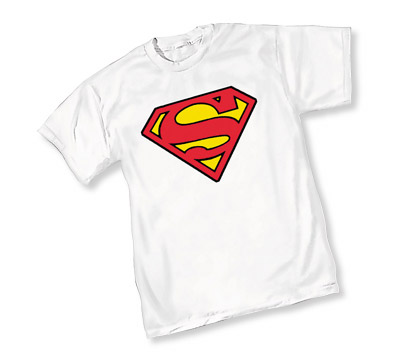 SUPERMAN SYMBOL WHITE YOUTH T-Shirt