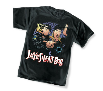 T-shirt TheCHIVE Pour Homme – Design Jay And Silent Bob, Coupe Ajustée, Tissu Stretch Doux Et Respirant