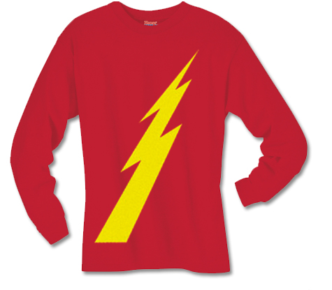 GOLDEN AGE FLASH SYMBOL Long-Sleeve Shirt