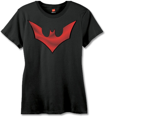 BATWOMAN METALIX SYMBOL Women's Tee  L/A