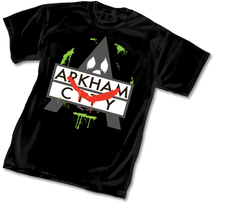 and Graphitti Designs CITY | - Logos Symbols ARKHAM T-Shirts