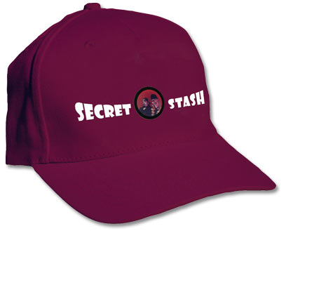 SECRET STASH Embroidered Cap 