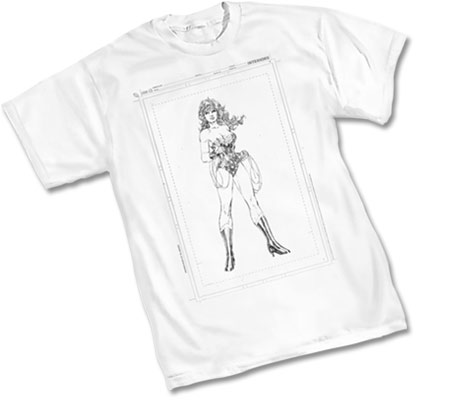 WONDER WOMAN: RAW T-Shirt by Jim Lee