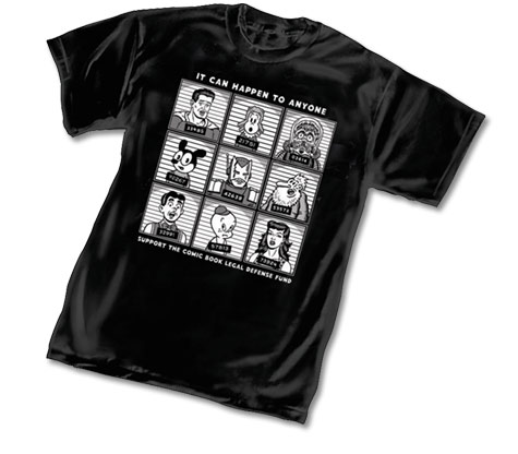 CBLDF: ANYONE T-Shirt by R. Sikoryak