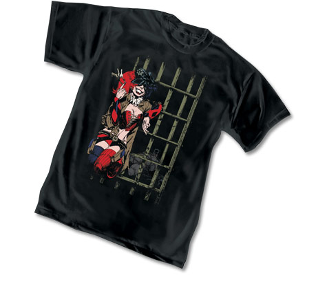 HARLEY&#8200;QUINN:&#8200;LOCK-UP T-Shirt by Jason Pearson