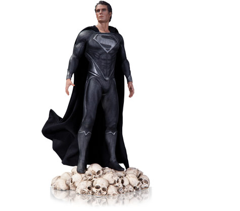MAN OF STEEL DARK STATUE