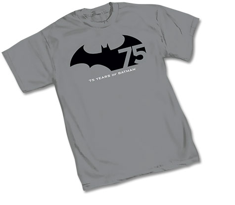 BATMAN 75th ANNIVERSARY LOGO T-Shirt