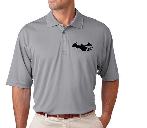 BATMAN 75th ANNIVERSARY LOGO Polo Shirt