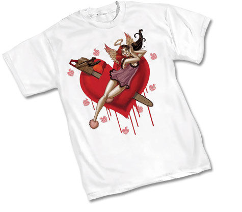 HARLEY QUINN: HEARTBREAK Youth T-Shirt by Amanda Conner