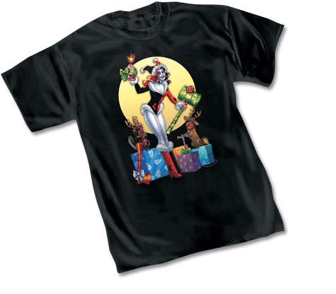 HARLEY&#8200;QUINN: HOLIDAY T-Shirt by Amanda Conner