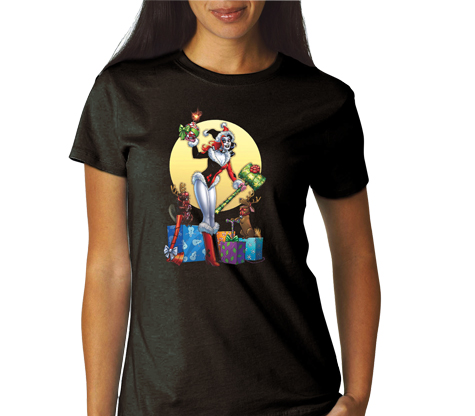 HARLEY&#8200;QUINN: HOLIDAY Womens Tee