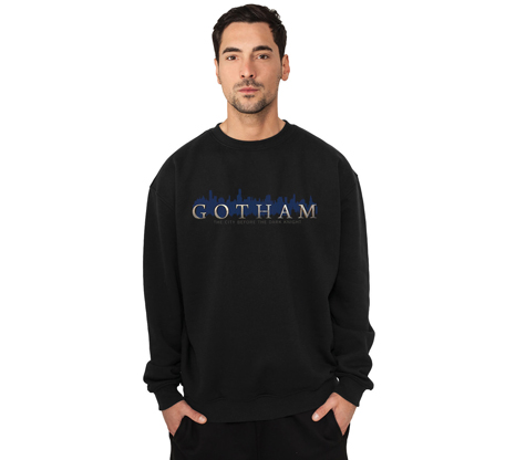GOTHAM LOGO Crew Neck Sweatshirt