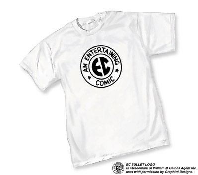 E.C.COMICS LOGO II T-Shirt (white)  L/A