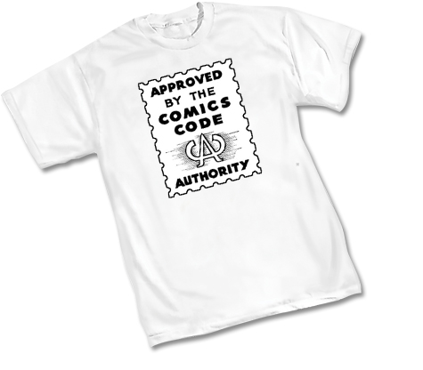 COMIC CODE AUTHORITY White T-Shirt