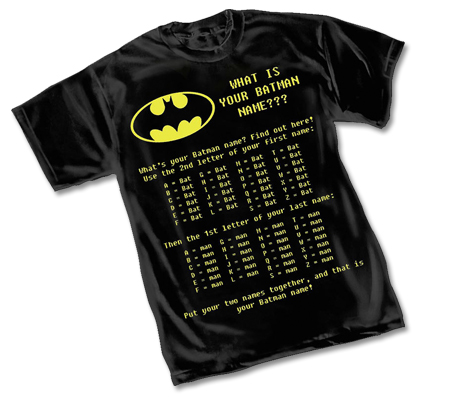 BATMAN: NAME T-Shirt