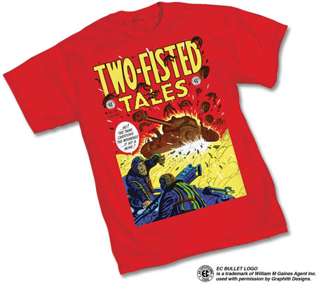 E.C. COMICS: TFT #28 T-Shirt by Harvey Kurtzman