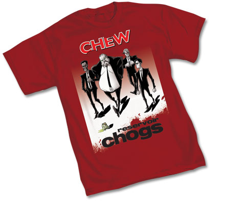 CHEW:&#8200;RESERVOIR&#8200;CHOGS T-Shirt by Rob Guillory 