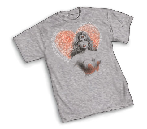 WONDER WOMAN: HEART T-Shirt
